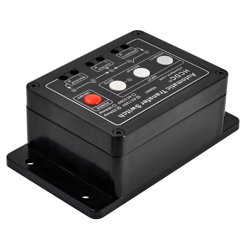 HCDC Automatic Transfer Switch, AC120V 20Amp, ATS Auto Transfer Switch, HD067/120V20A - Image 3